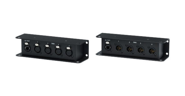 MultiCAT DMX-Verteilerbox 1in4