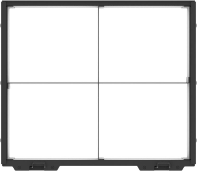 Egg Crate, 4 Kammern, für EclPanel TWCJr