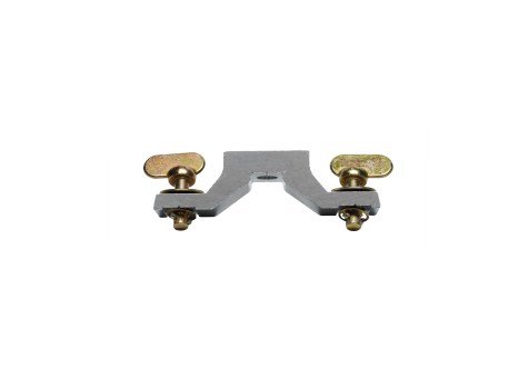 Omega-Adapter mit 2 x Camlock