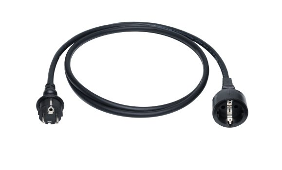 Schuko-Kabel, H07RN-F, IP20, 3 x 1,5mm², 5m