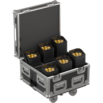 Smart BatPlusNeo Pack, schwarz, 6er Set, inkl. Lade-Case