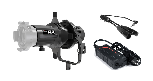 Fiilex G3 Color-LR, Profilscheinwerfer, 90W, inkl. V-Mount, Netzteil und DMX-Adapter