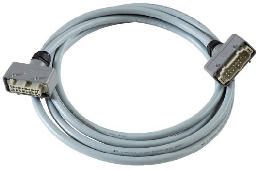 Lastkabel Harting, 8-Kanal, 16-pol.