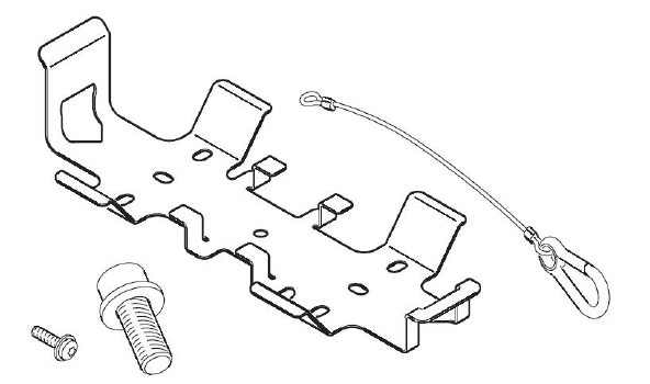 Quick Surface Mounting Bracket, 5er Set, f&uuml;r MAC Aura XB
