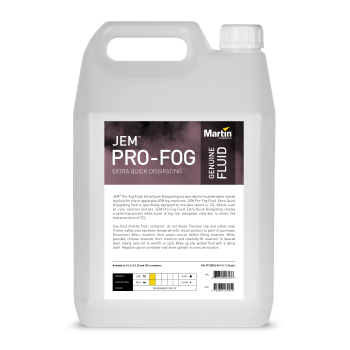 JEM Pro-Fog Fluid, Extra Quick Dissipating