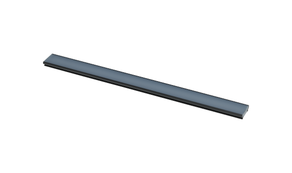 VDO Sceptron Flat smoked Diffuser 320mm, graue Oberfl&auml;che